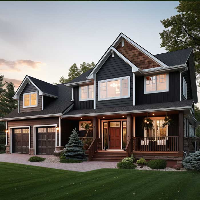 engineered wood home